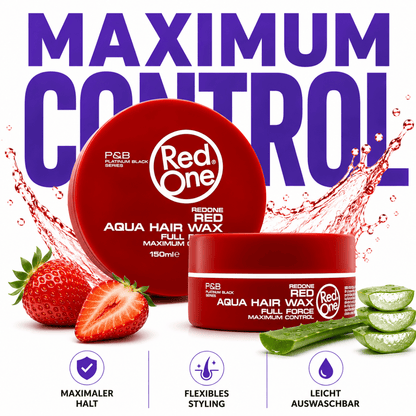 RedOne Aqua Hair Gel Wax Maximum Control - Red - Meerapa Deutschland