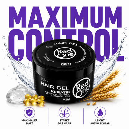 RedOne Men Professional Maximum Control Hair Gel - Keratin - Meerapa Deutschland