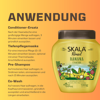 SKALA Brasil Banana & Bacuri 2 in 1 Hair Co - Wash - Meerapa Deutschland