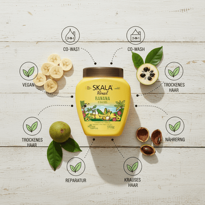 SKALA Brasil Banana & Bacuri 2 in 1 Hair Co - Wash - Meerapa Deutschland