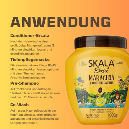 SKALA Brasil Maracujá e Óleo de Patauá 2 in 1 Co - Wash - Meerapa Deutschland