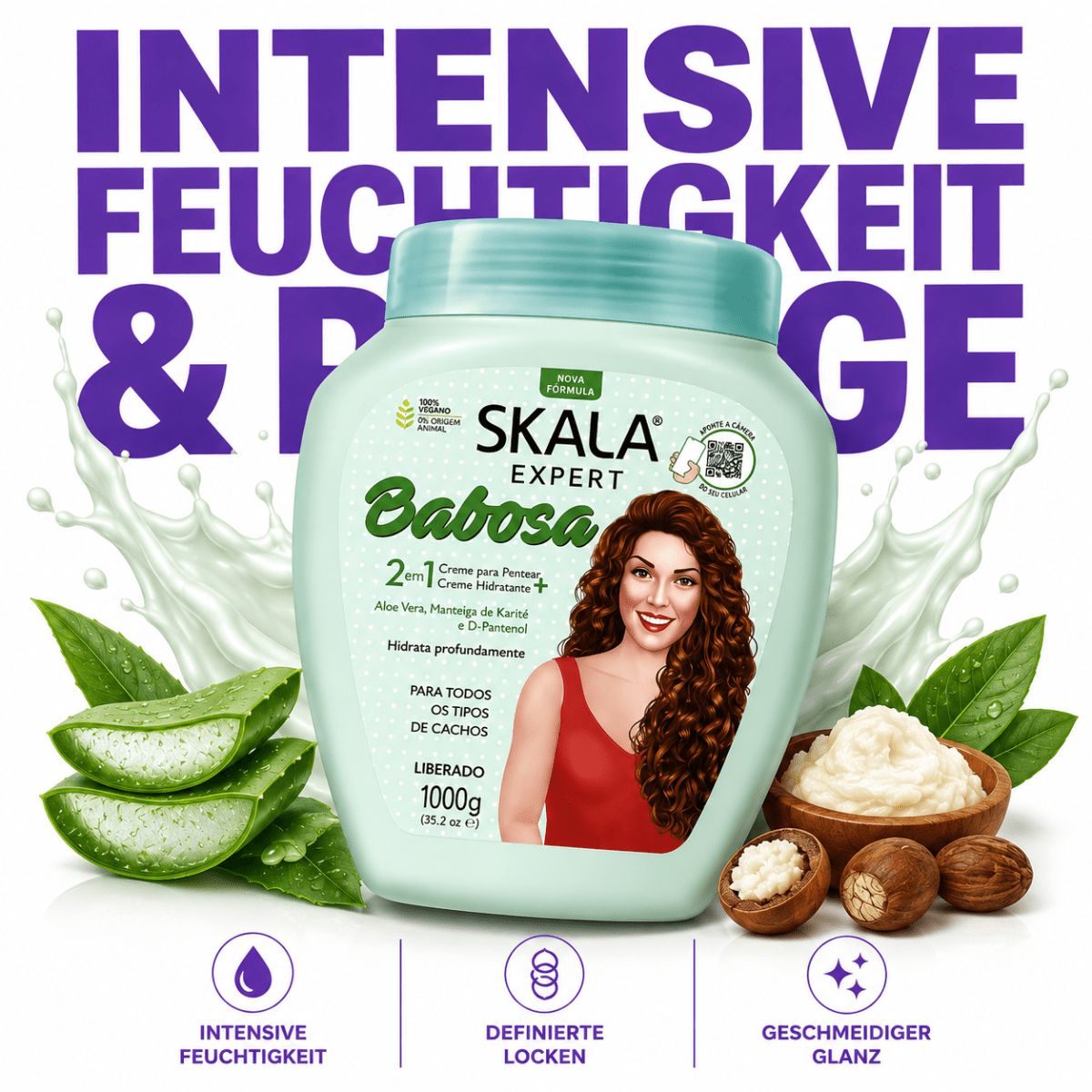 SKALA Expert Babosa 2 in 1 Hair Co-Wash - Meerapa Deutschland