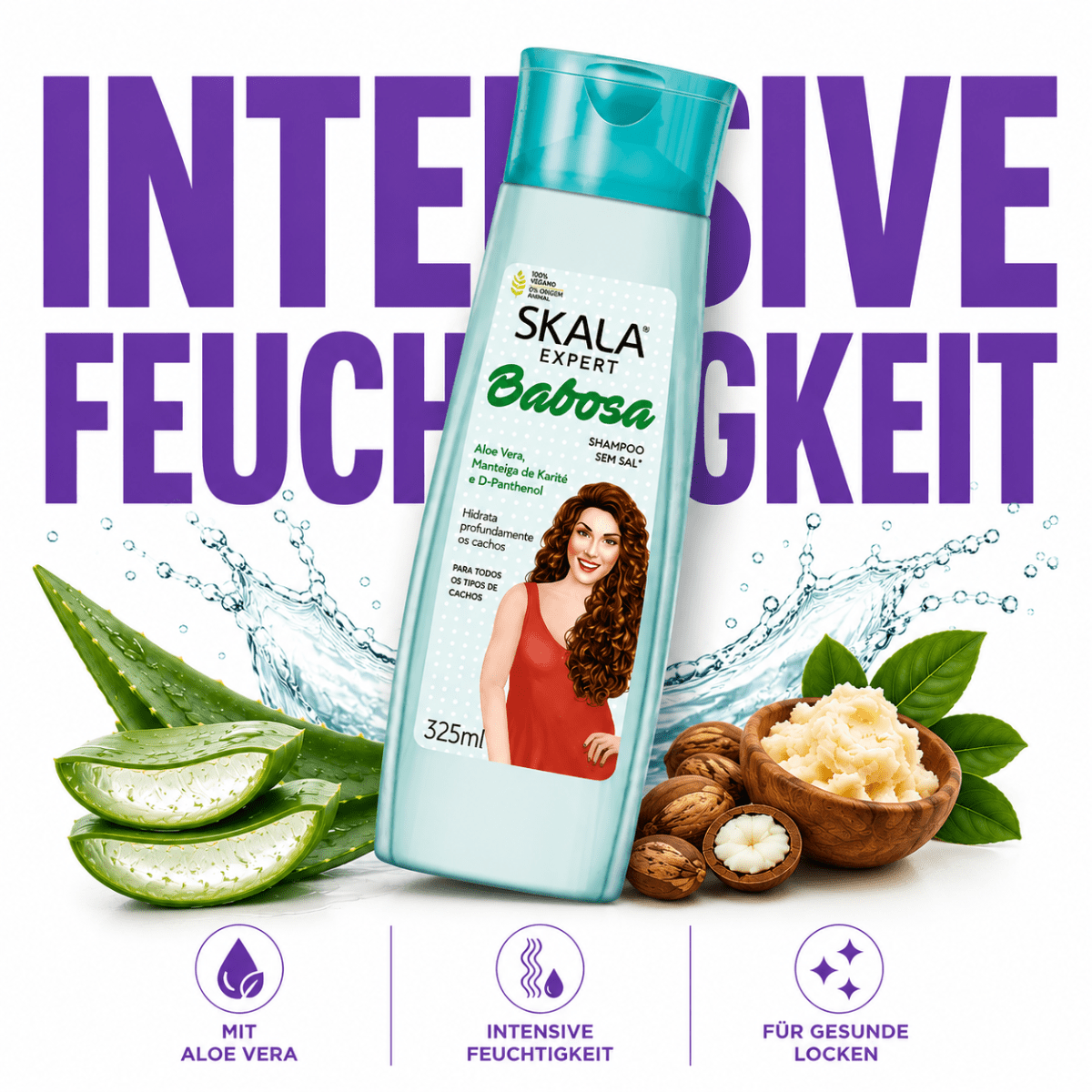 SKALA Expert Babosa Aloe Vera Shampoo - Meerapa Deutschland