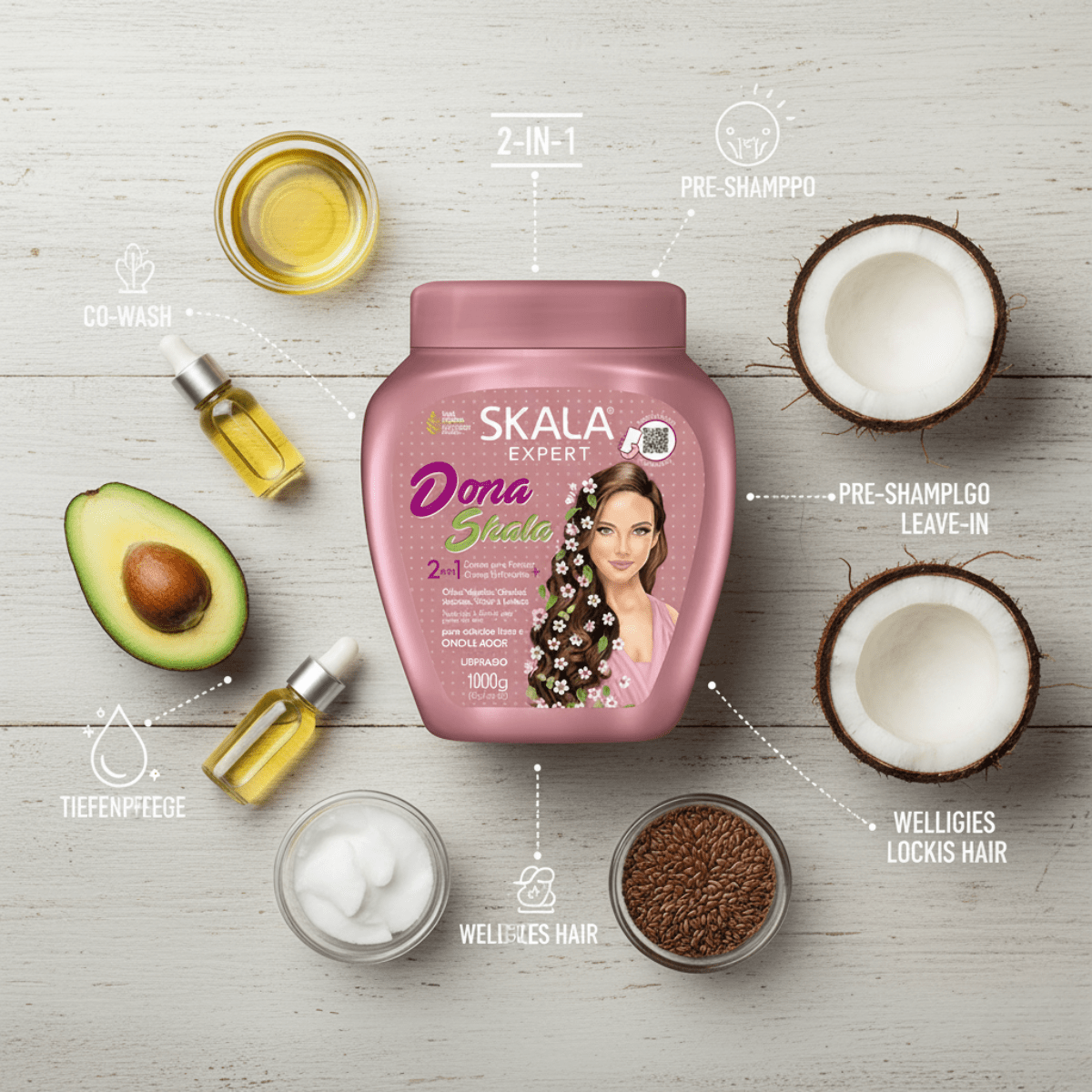 SKALA Expert Dona Skala 2 in 1 Co - Wash - Meerapa Deutschland