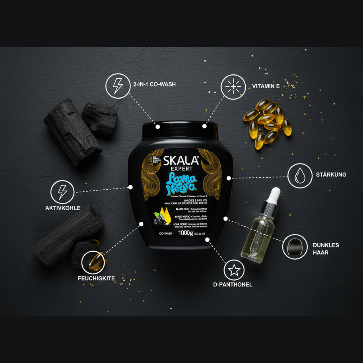 SKALA Expert Lama Negra 2 in 1 Co - Wash - Meerapa Deutschland