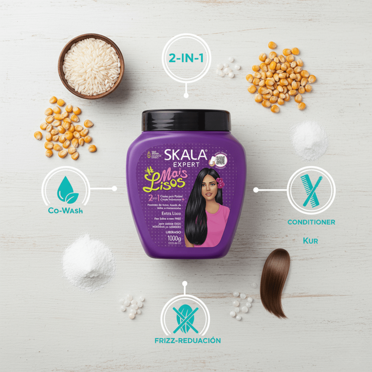 SKALA Expert Mais Lisos 2 in 1 Co - Wash - Meerapa Deutschland