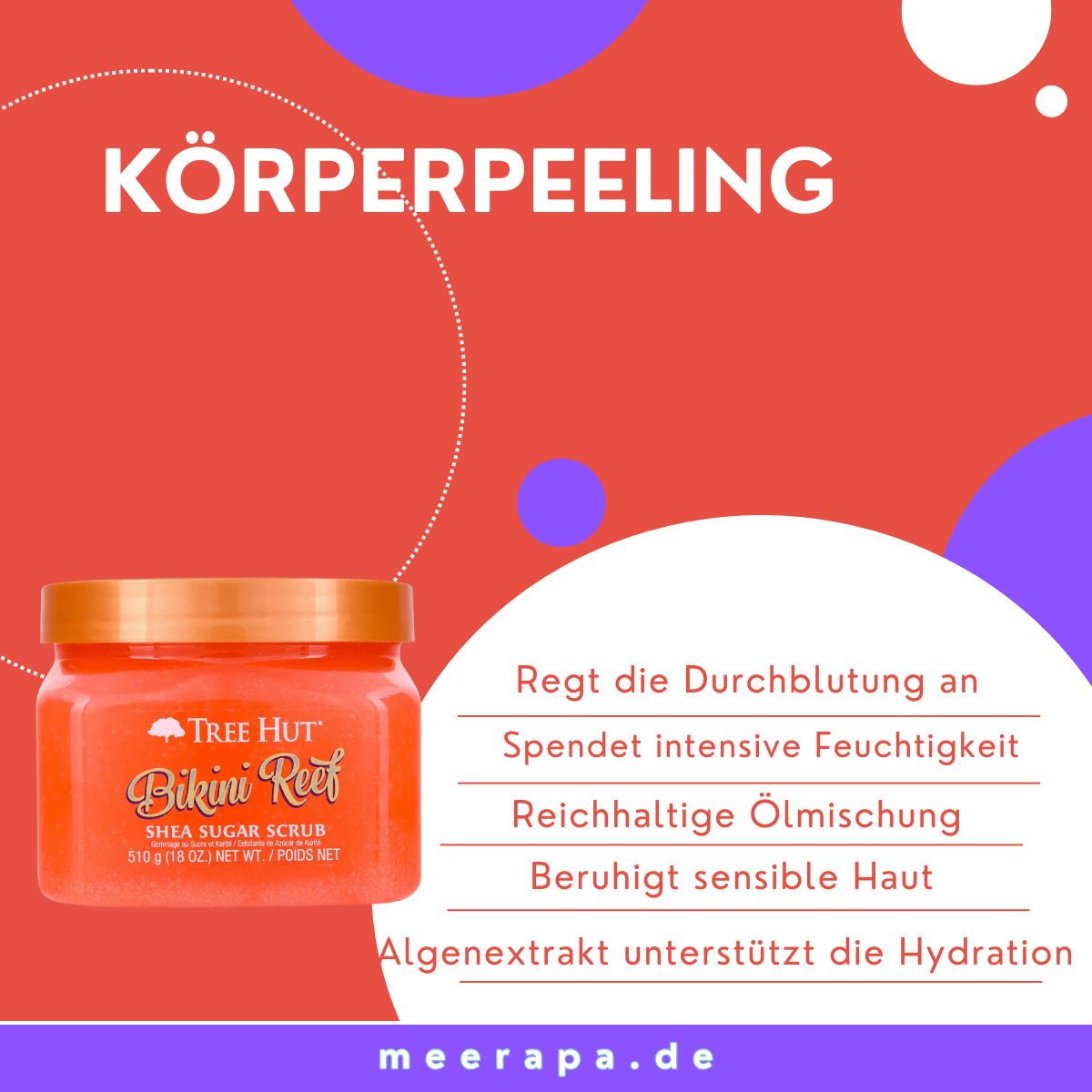 Tree Hut Bikini Reef Shea Sugar Scrub - Meerapa Deutschland