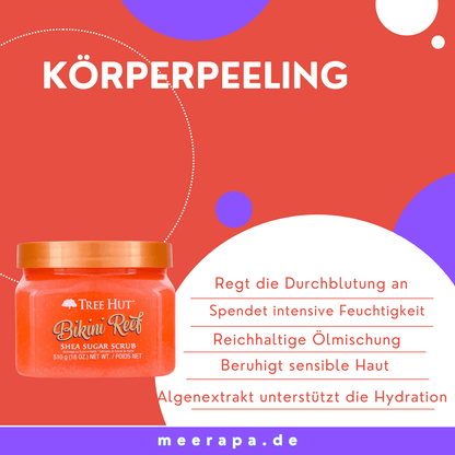 Tree Hut Bikini Reef Shea Sugar Scrub - Meerapa Deutschland