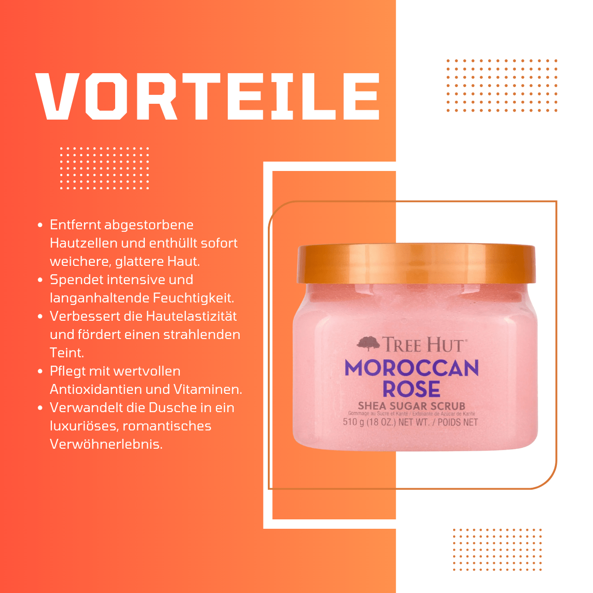 Tree Hut Moroccan Rose Shea Sugar Scrub - Meerapa Deutschland