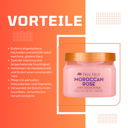 Tree Hut Moroccan Rose Shea Sugar Scrub - Meerapa Deutschland