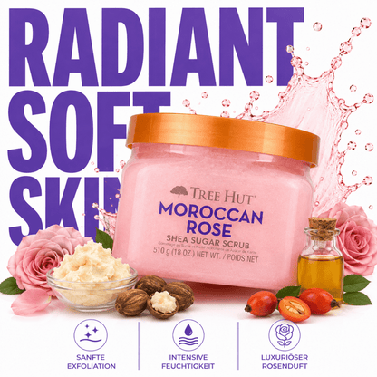 Tree Hut Moroccan Rose Shea Sugar Scrub - Meerapa Deutschland