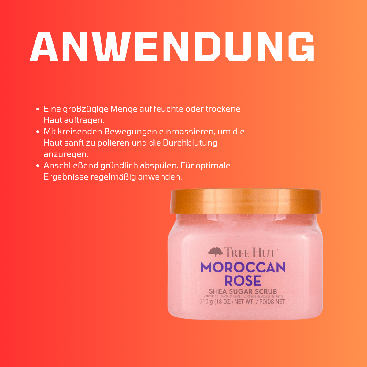 Tree Hut Moroccan Rose Shea Sugar Scrub - Meerapa Deutschland