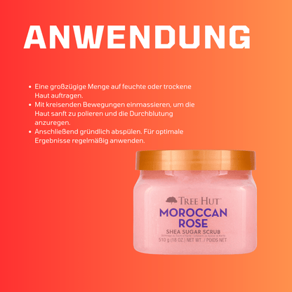 Tree Hut Moroccan Rose Shea Sugar Scrub - Meerapa Deutschland
