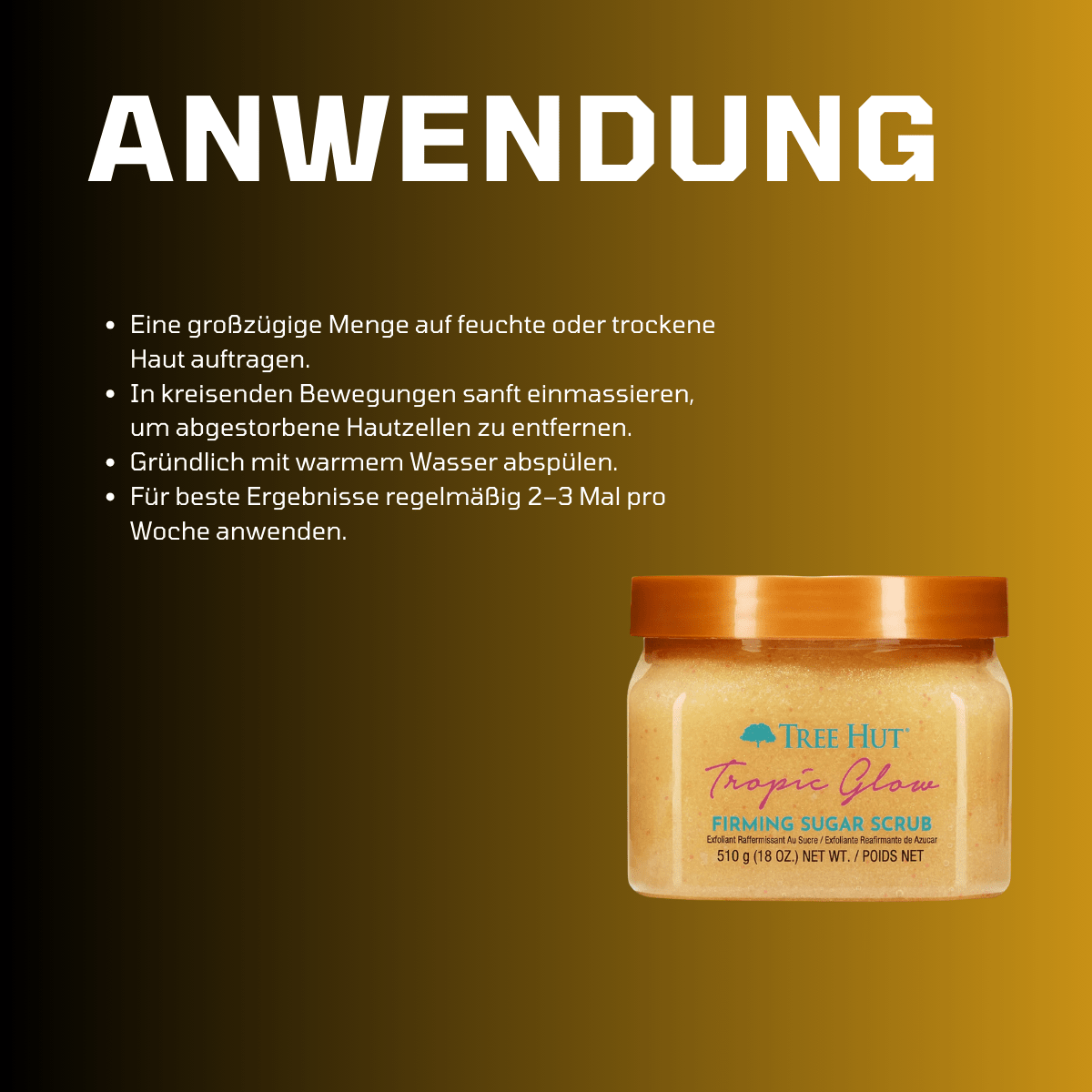 Tree Hut Tropic Glow Firming Shea Sugar Scrub - Meerapa Deutschland