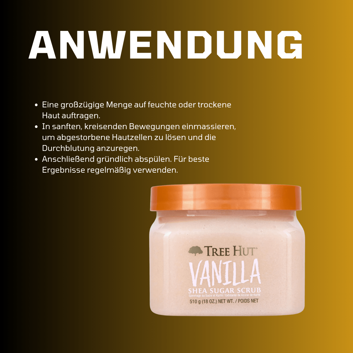 Tree Hut Vanilla Shea Sugar Scrub - Meerapa Deutschland