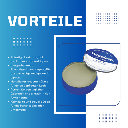 Vaseline® Lip Therapy Original Tin - Meerapa Deutschland