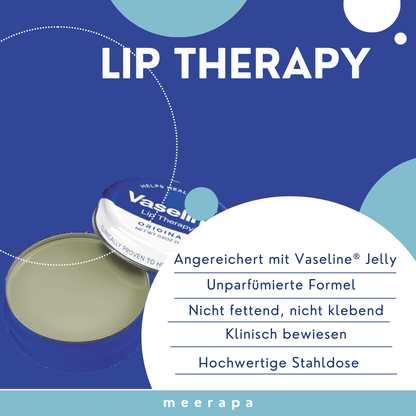 Vaseline® Lip Therapy Original Tin - Meerapa Deutschland