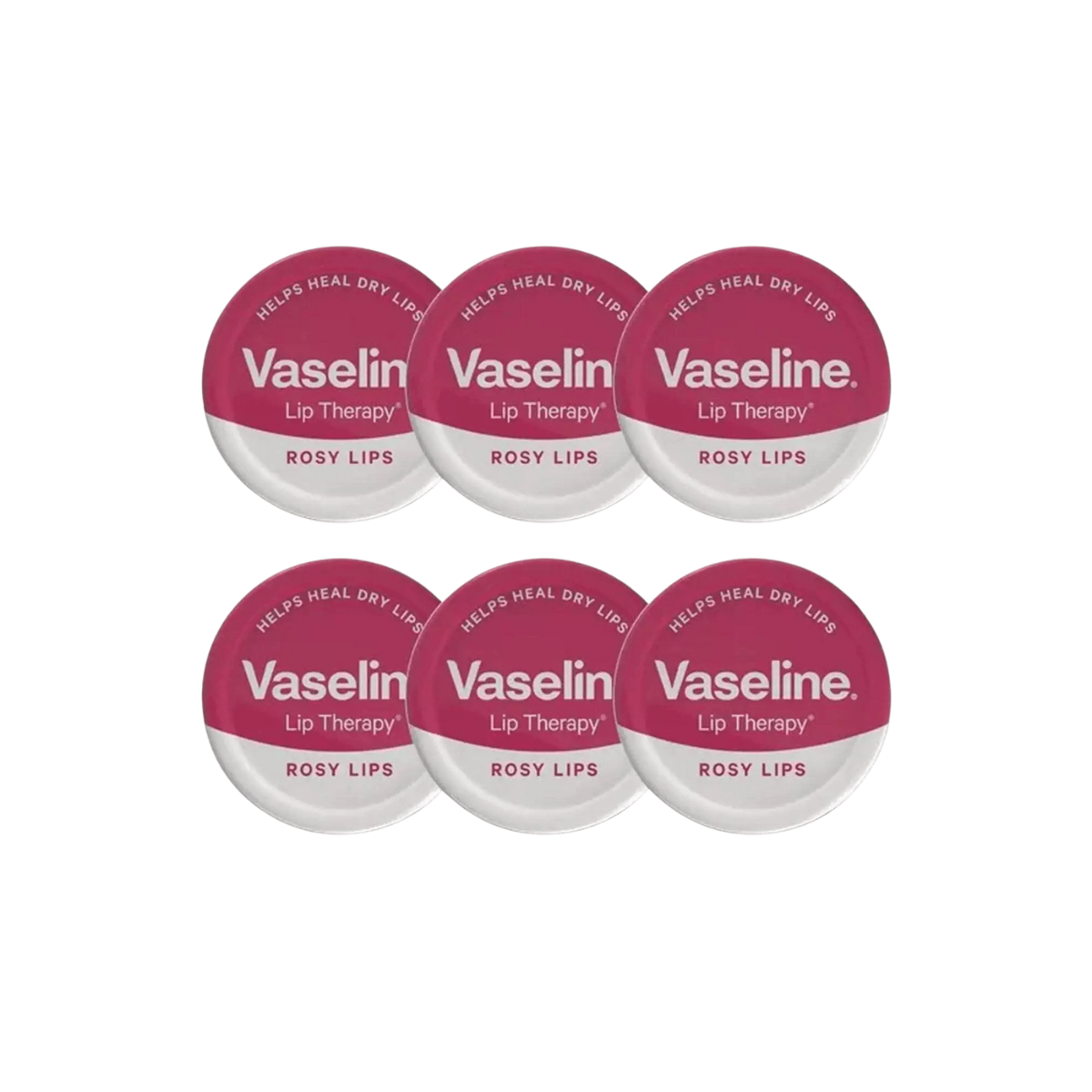 Vaseline® Lip Therapy Rosy Lips Tin - 6er - Meerapa Deutschland